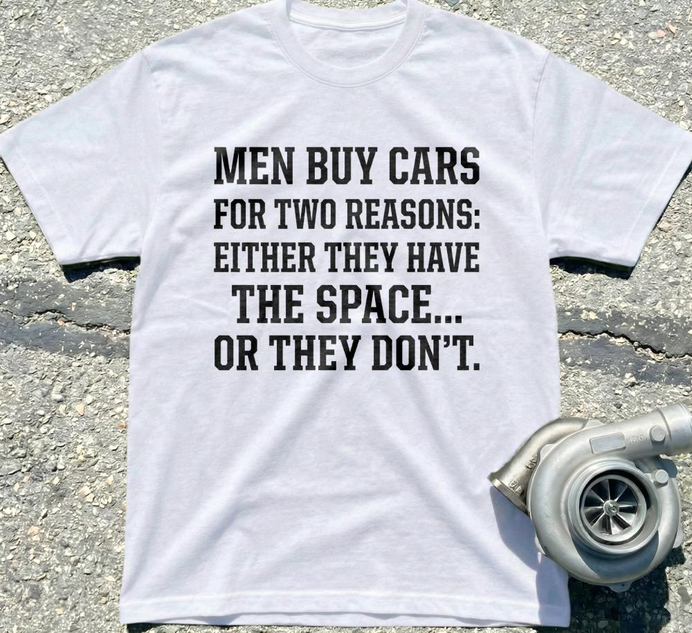 Men Buy Cars for Two Reasons