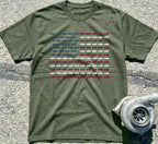 American Flag Cars