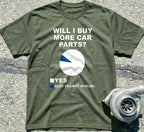 Will I Buy More Car Parts?