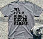 I Need a Bigger Garage