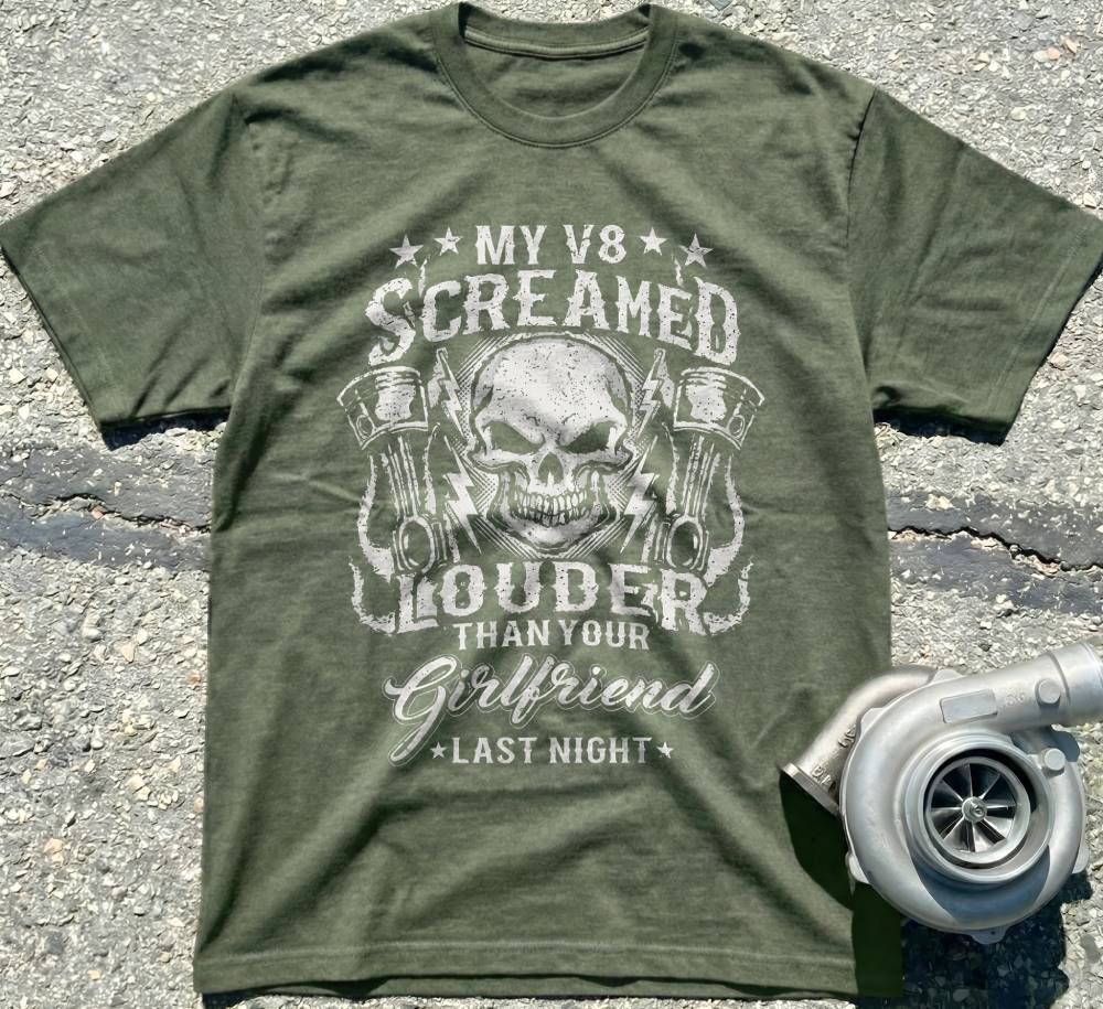 My V8 Screamed Louder