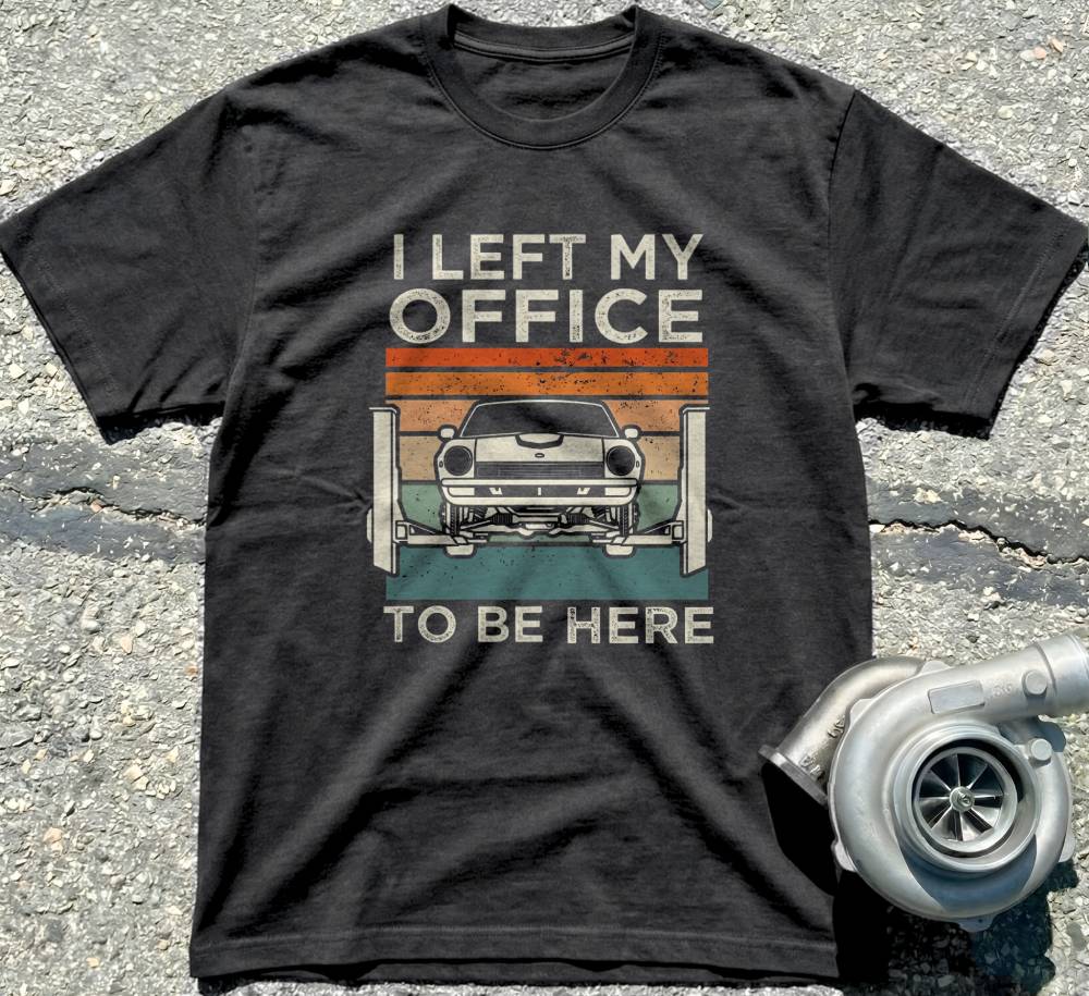 I Left My Office To Be Here