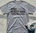 Sorry, No Guest Room