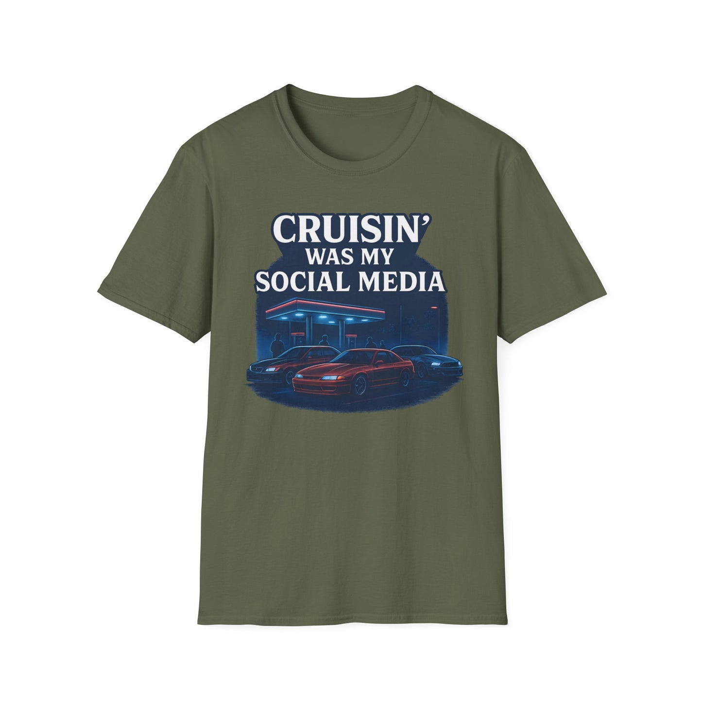 Cruisin' Was My Social Media T-Shirt