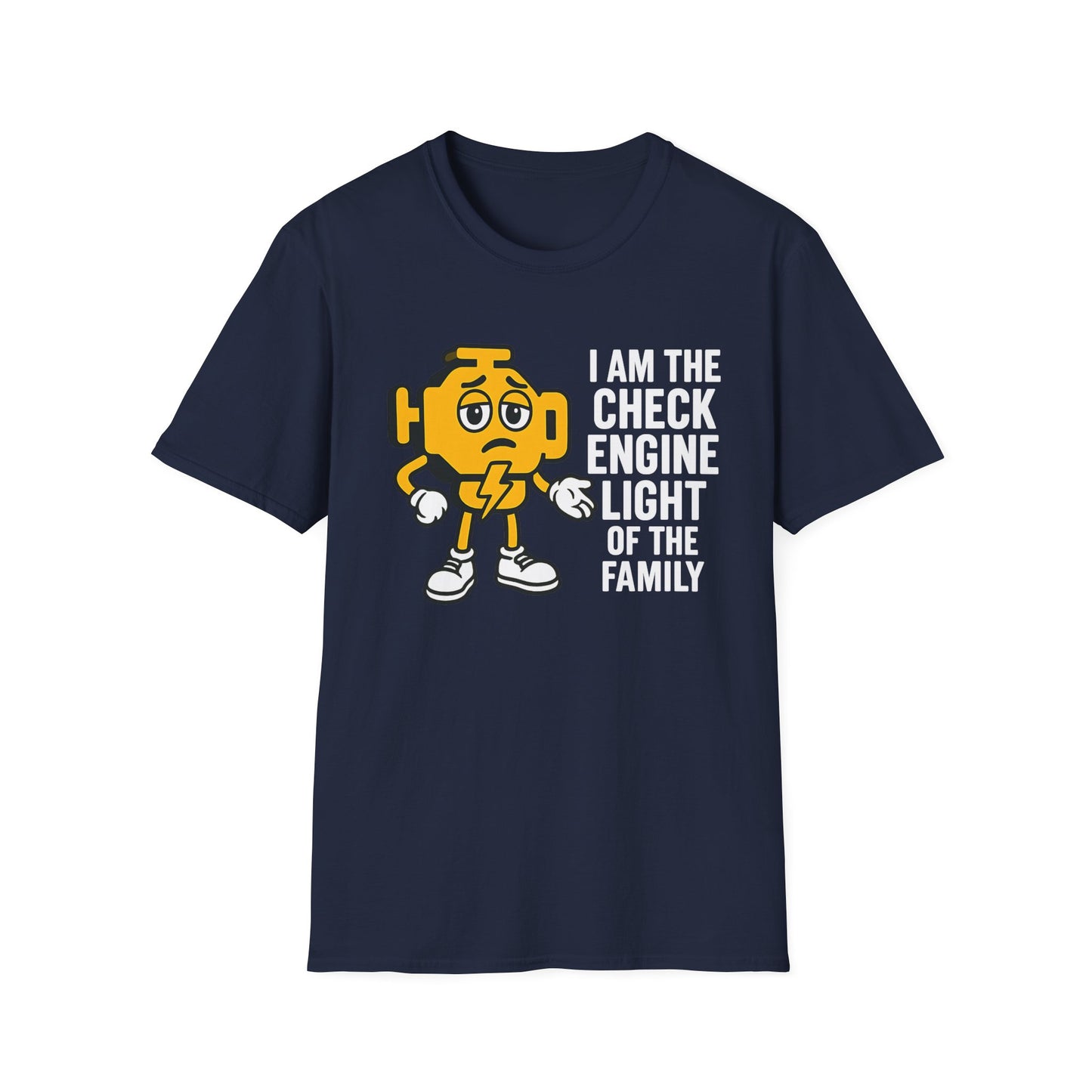 Funny Check Engine Light T-Shirt